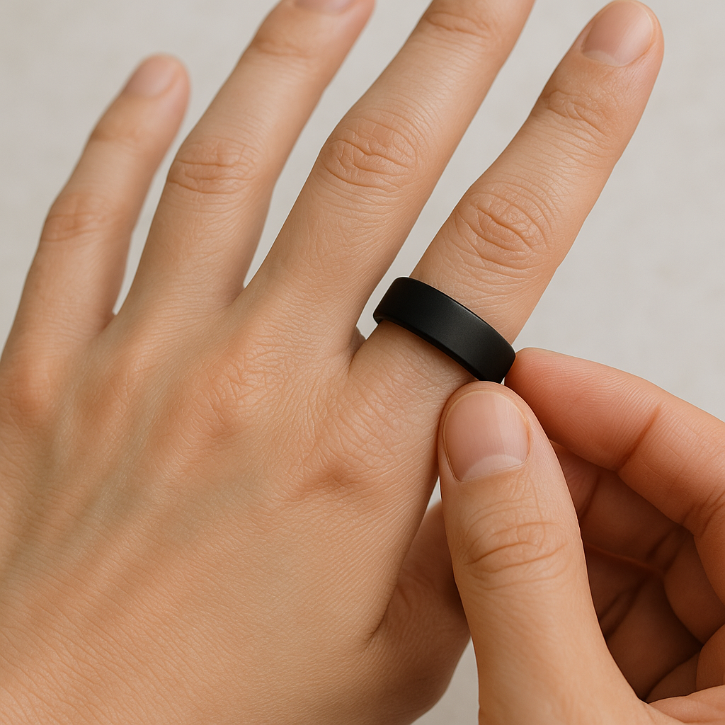 Put the ring on your finger